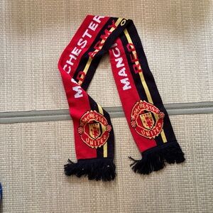Manchester United Red and Black Scarf 58”